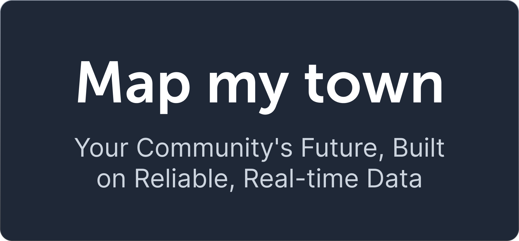 Map my town title-1